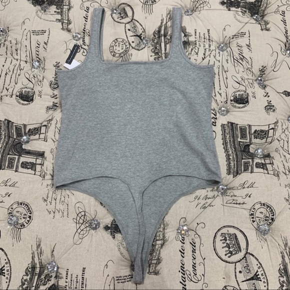 BP. Square Neck Tank Bodysuit - Picture 5 of 7